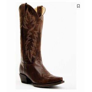 NWT Idyllwind Wheeler Western Snip Toe Boots Brown Leather Women’s 7.5B Cowboy